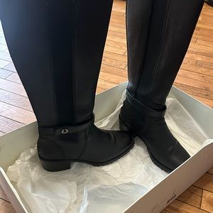 Ladies like New Coach Black Boots Size 8
